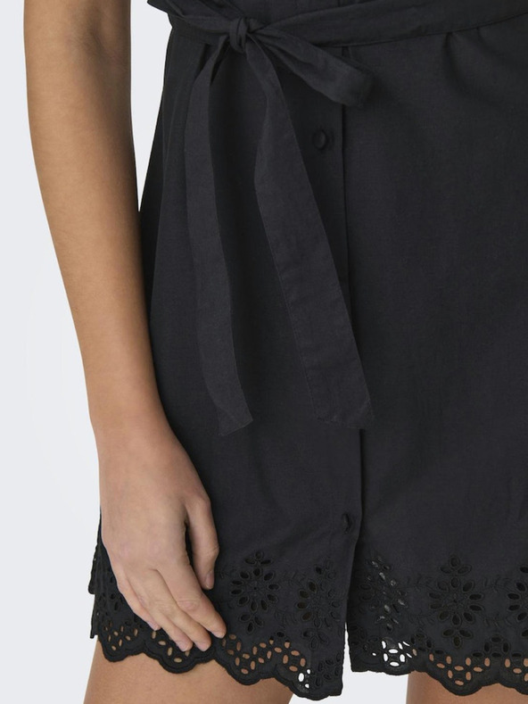 ONLY Rochie ONLY Lou Shirt neagră pentru femei