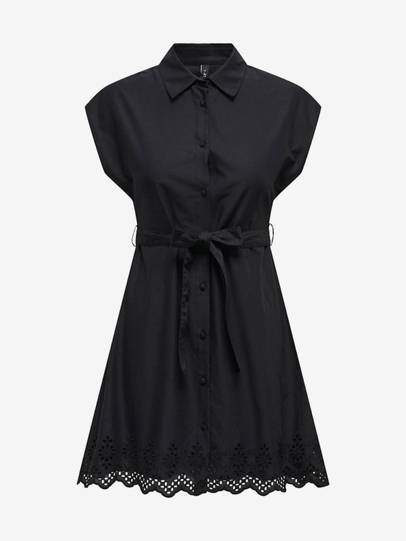 ONLY Rochie ONLY Lou Shirt neagră pentru femei