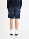Celio Pantaloni scurți din denim pentru bărbați, albastru închis Celio Bofirstbm