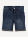 Celio Pantaloni scurți din denim pentru bărbați, albastru închis Celio Bofirstbm