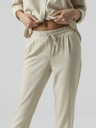 Vero Moda Pantaloni bej cu in pentru femei VERO MODA Jesmilo