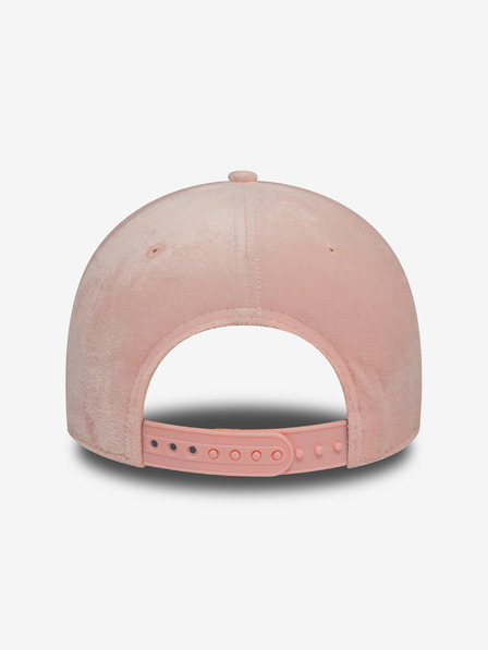 New Era Șapcă din piele de căprioară roz deschis pentru femei New Era 940W MLB 9forty