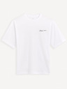 Celio Tricou alb din bumbac Celio Gesympa