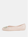Zaxy Balerini roz deschis lucioși cu detalii aurii Zaxy Chic