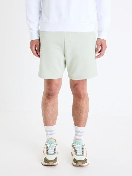 Celio Pantaloni de trening pentru bărbați verde deschis Celio Toshort