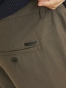 Jack & Jones Pantaloni chino maro închis pentru bărbați Jack & Jones Marco