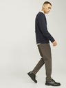 Jack & Jones Pantaloni chino maro închis pentru bărbați Jack & Jones Marco
