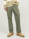 Jack & Jones Pantaloni bărbați Jack & Jones Eddie kaki