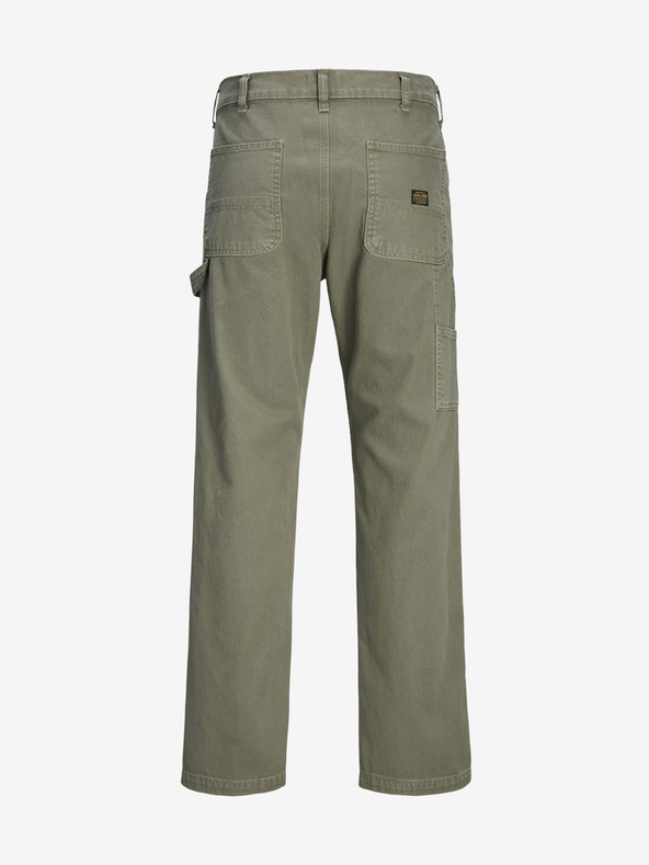 Jack & Jones Pantaloni bărbați Jack & Jones Eddie kaki