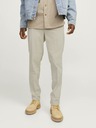 Jack & Jones Pantaloni bărbătești din catifea bej Jack & Jones Tace