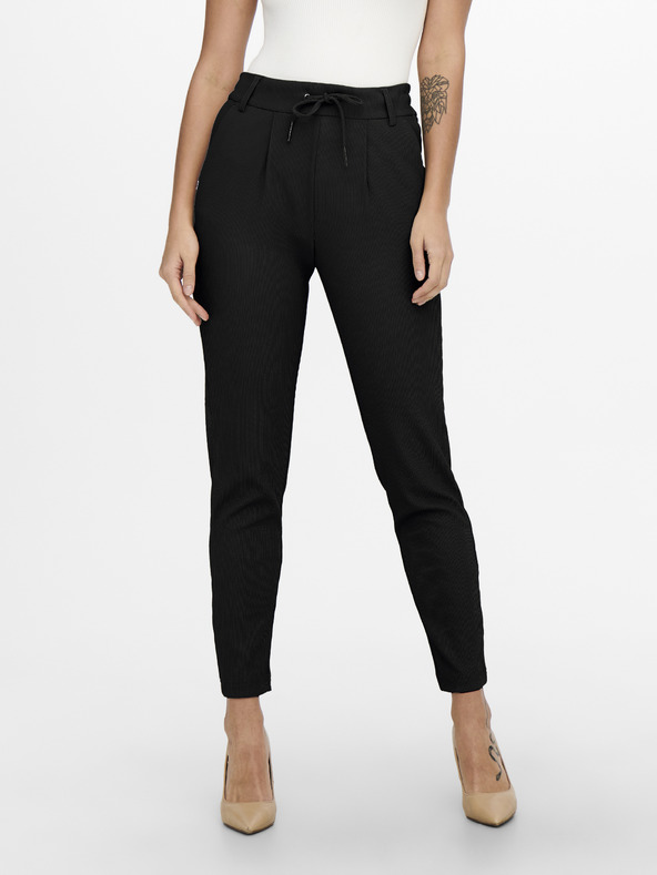 ONLY Pantaloni ONLY Poptrash negri pentru femei