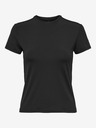 ONLY Tricou de bază negru pentru femei ONLY Lea