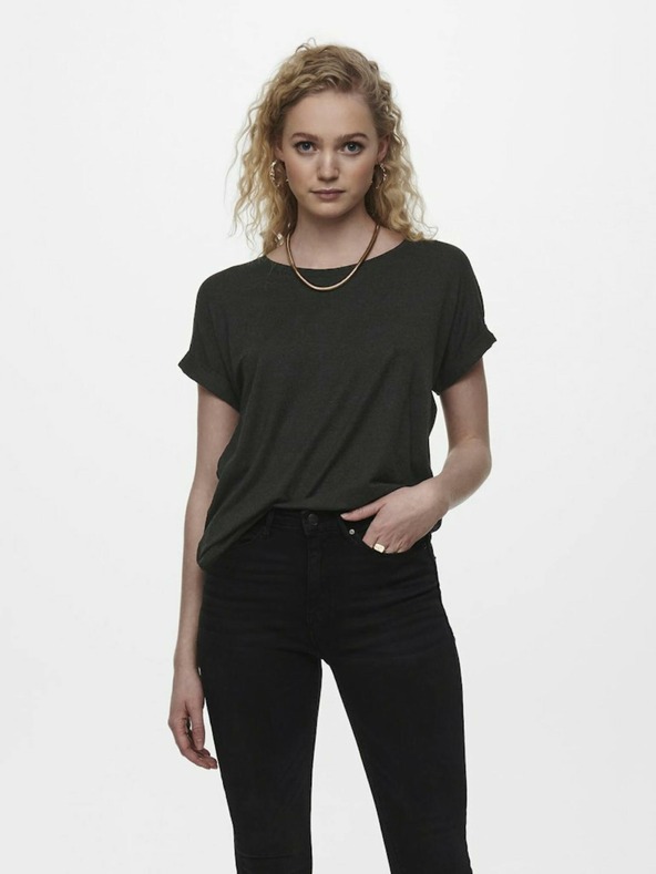 ONLY Tricou pentru femei ONLY gri închis