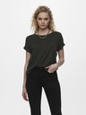 ONLY Tricou pentru femei ONLY gri închis