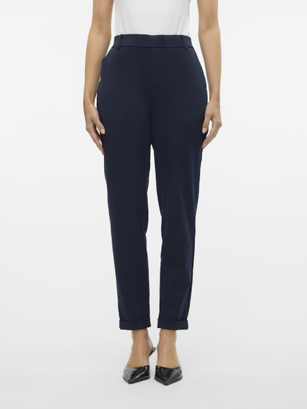 Vero Moda Pantaloni Vero Moda Maya albastru închis pentru femei