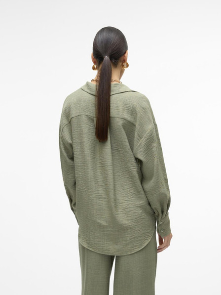 Vero Moda Cămașă de damă verde deschis Vero Moda Melaney