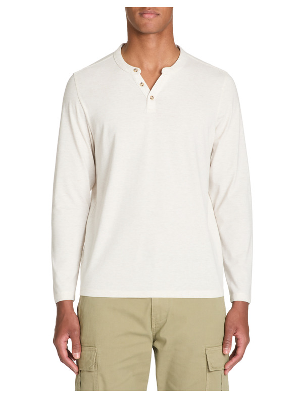 Celio Tricou crem cu mânecă lungă pentru bărbați Celio Fegetiml