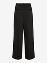 Vero Moda Pantaloni negri pentru femei cu picior lat Vero Moda Nila