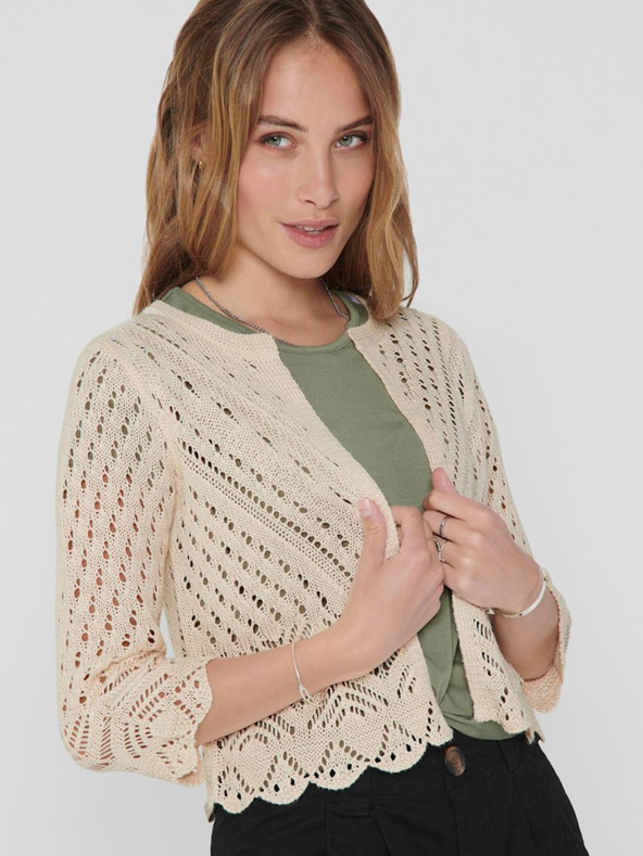 Jacqueline de Yong Cardigan de damă bej JDY