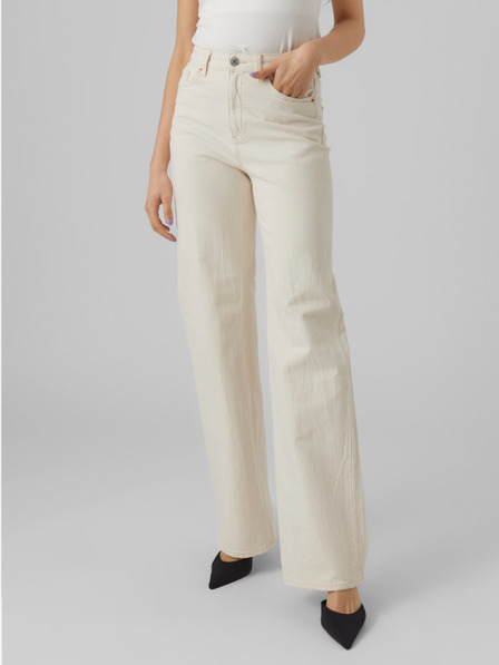 Vero Moda Blugi crem pentru femei Vero Moda Tessa