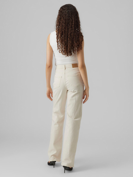 Vero Moda Blugi crem pentru femei Vero Moda Tessa