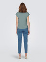 ONLY Tricou verde pentru femei ONLY Free