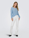 ONLY Blugi skinny albi pentru femei ONLY