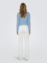ONLY Blugi skinny albi pentru femei ONLY