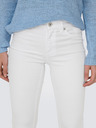 ONLY Blugi skinny albi pentru femei ONLY