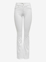 ONLY Blugi skinny albi pentru femei ONLY