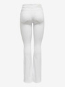 ONLY Blugi skinny albi pentru femei ONLY