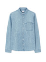 Celio Cămașă din denim albastru pentru bărbați Celio Ladenim
