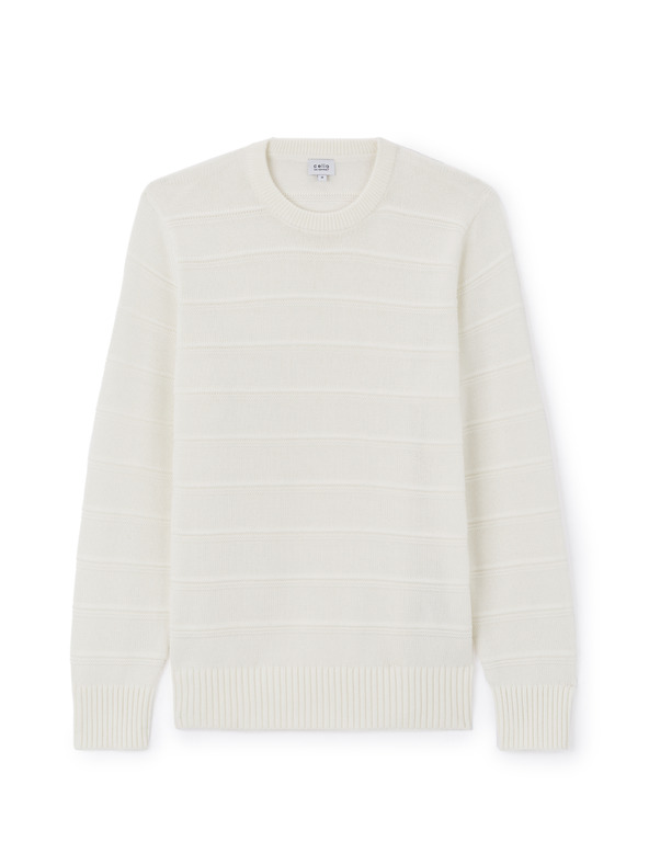 Celio Pulover bărbați Cream Celio Leaaron