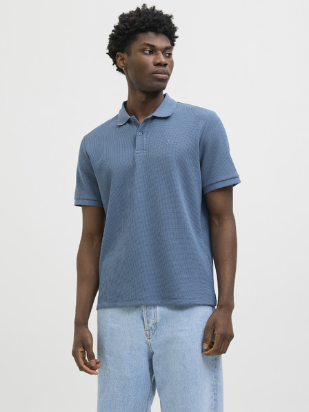 Jack & Jones Tricou polo albastru pentru bărbați Jack & Jones
