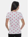 Sam 73 Tricou imprimat alb pentru femei SAM 73