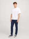 Jack & Jones Pantaloni chino albastru închis Jack & Jones Marco