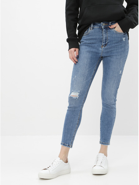 ONLY Blugi skinny albaștri ONLY Mila