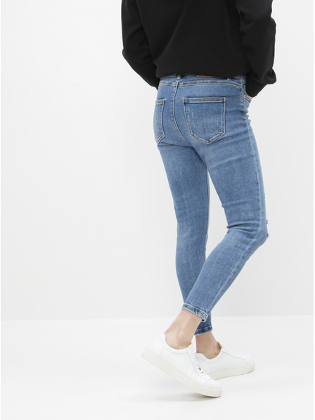 ONLY Blugi skinny albaștri ONLY Mila