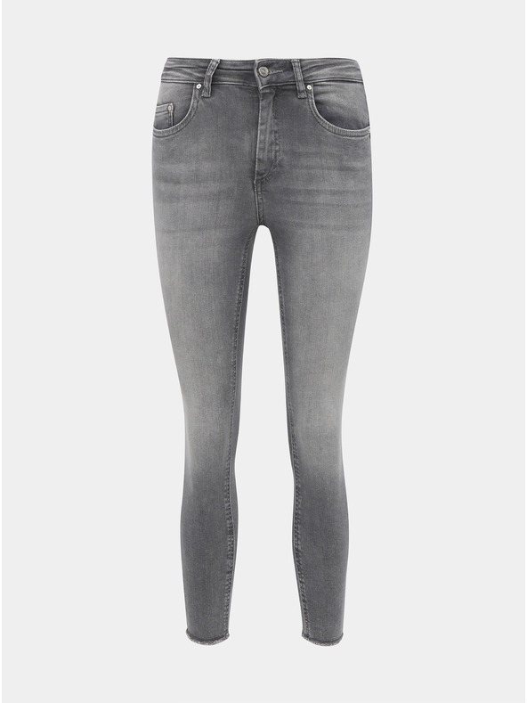 ONLY Blugi skinny cropped gri ONLY Blush