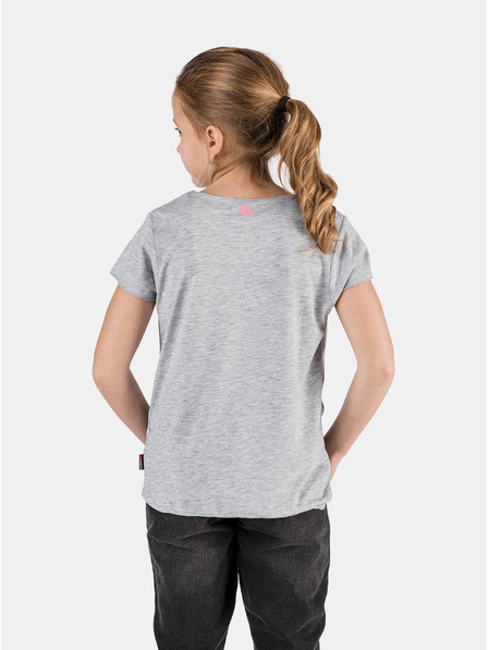 Sam 73 Tricou pentru fete gri deschis SAM 73