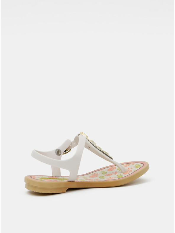 Grendha Sandale Grendha albe pentru fete