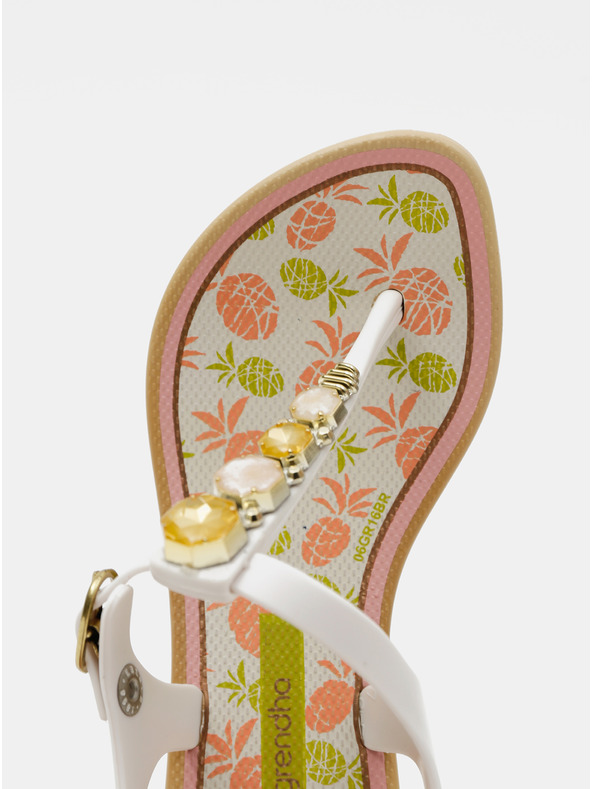 Grendha Sandale Grendha albe pentru fete