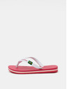 Ipanema Flip flops Ipanema roz și alb pentru fete