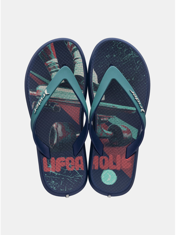 Rider Flip Flops băieți albastru Rider