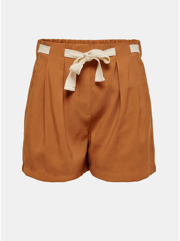 Jacqueline de Yong Pantaloni scurți maro JDY Tomika