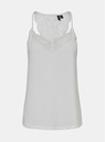 Vero Moda Top alb cu dantelă VERO MODA Ana