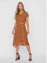 Vero Moda Bluza florala mustar VERO MODA Vilde