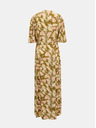Pieces Rochie maxi florală kaki Pieces Polly