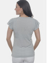Sam 73 Tricou gri pentru femei SAM 73