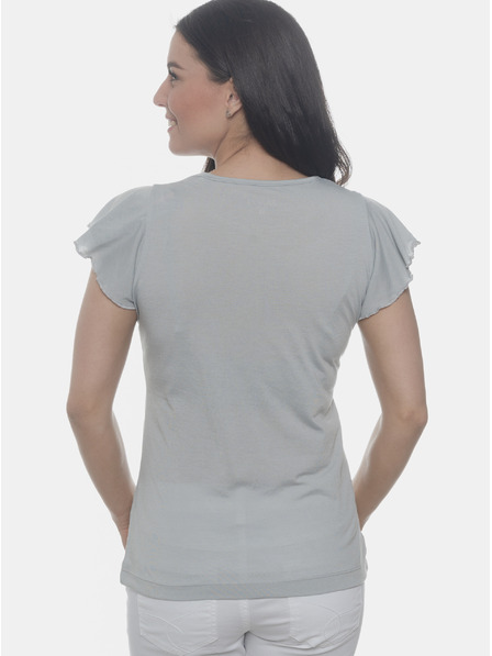 Sam 73 Tricou gri pentru femei SAM 73